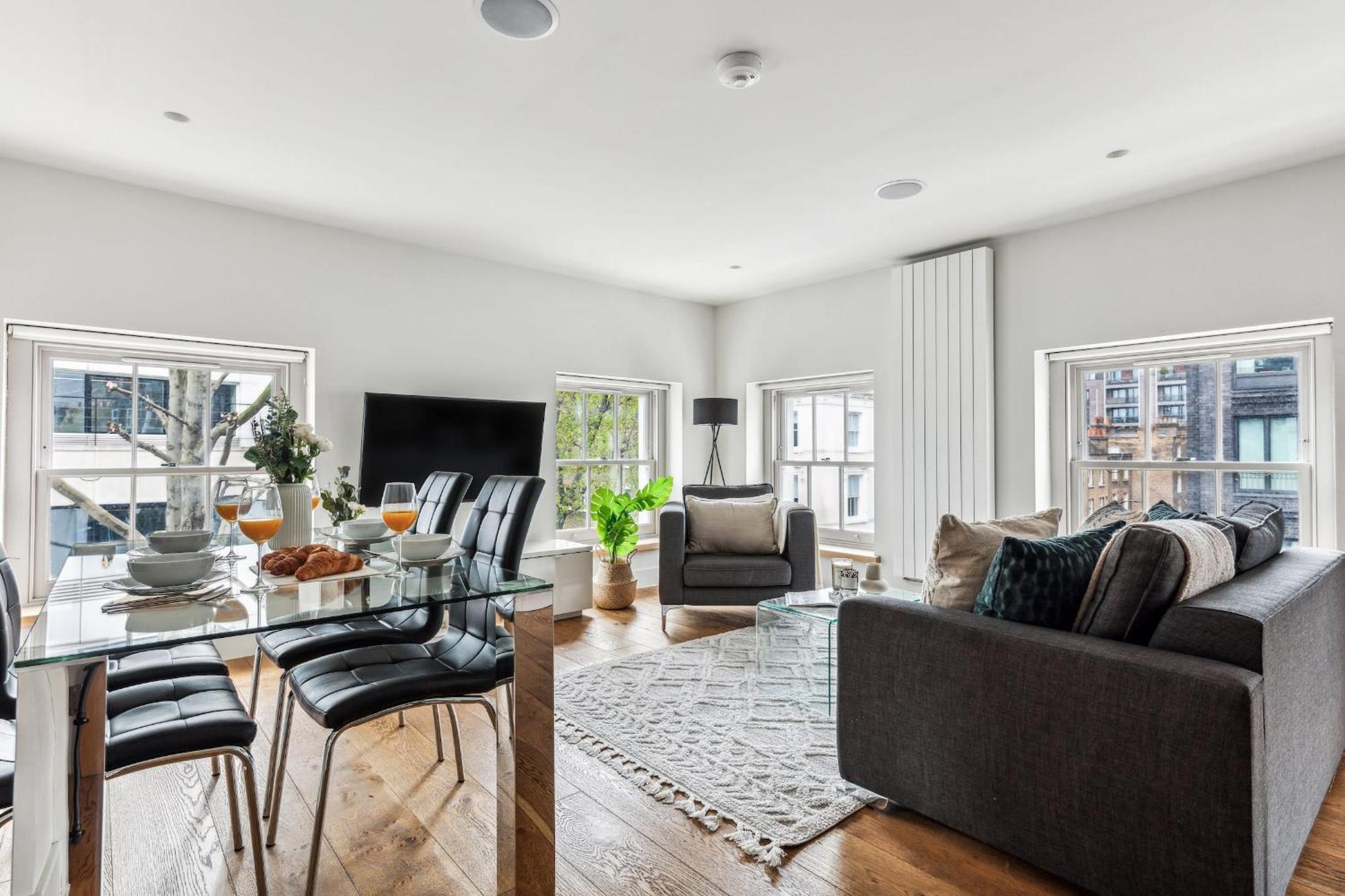 Modern 1Br In Central Fitzrovia - Cityapartmentstay Londýn Exteriér fotografie
